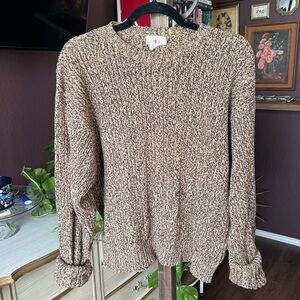 Vintage J Crew Sweater Large 100% Cotton Oarsman